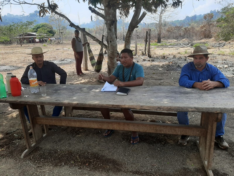 Comissão de vereadores acompanham ações de apoio as comunidades indígenas Cinta Larga