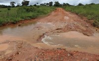 DER resolve problema com instalação de Tubos Armcos na estrada do Pacarana