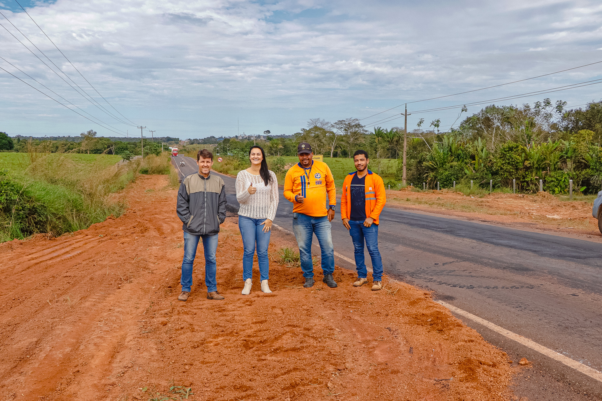 Melhorias no acostamento da RO 387 para dar segurança aos praticantes do pedal