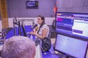 Presidente da Câmara participa de entrevista em emissora de rádio e pede participação da sociedade no legislativo.