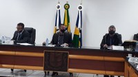 Vereador Sirineu Wutk coordena os trabalhos da Mesa Diretora durante a 2º Sessão Ordinária