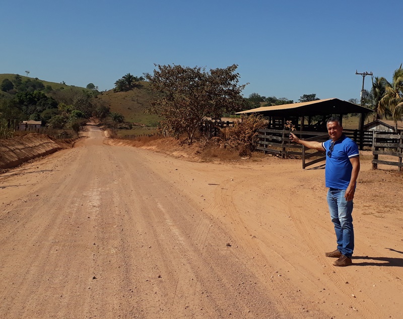 Recuperação da estrada Emilio Boone e Linha Zero são fiscalizados pelo vereador Cocó